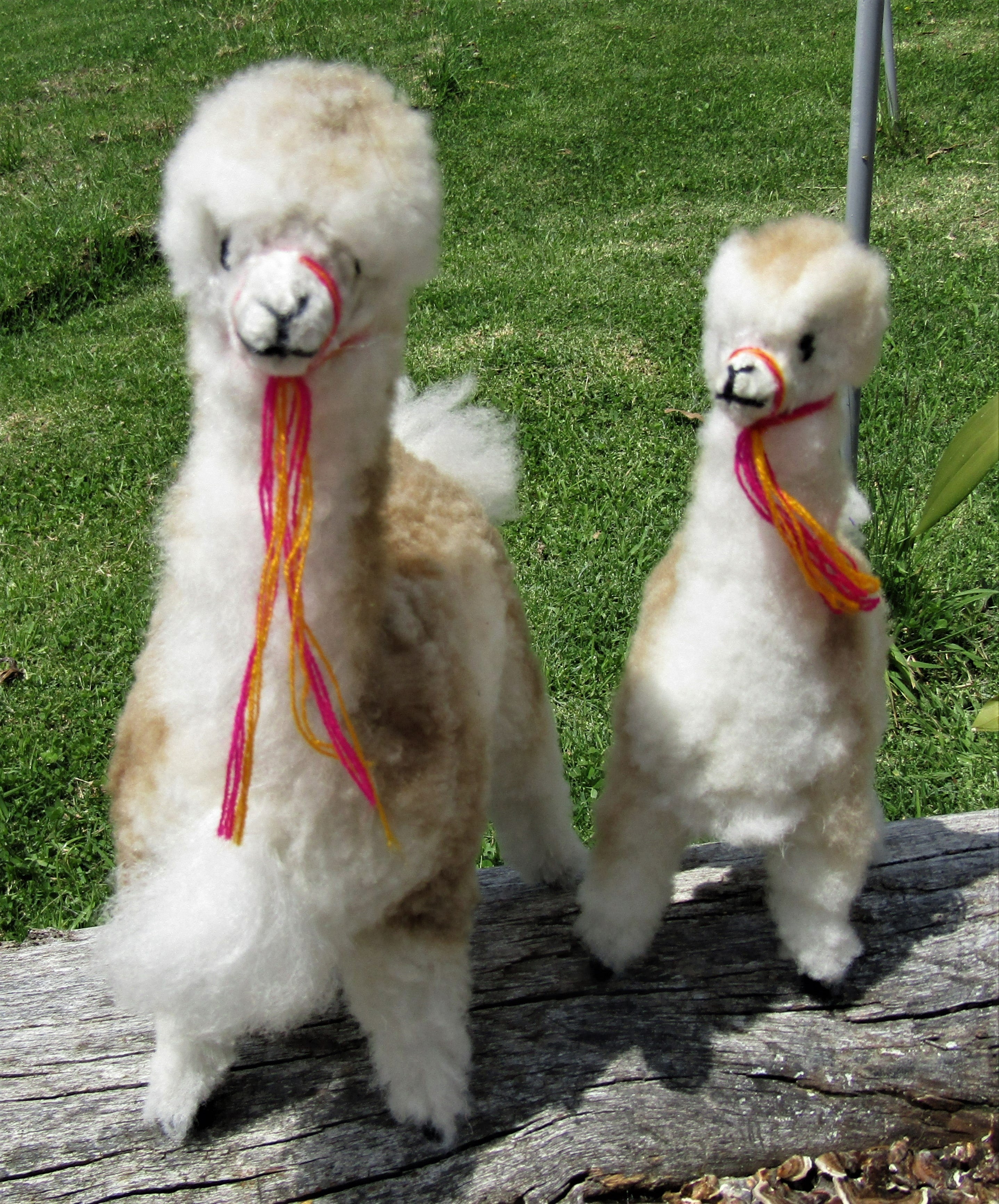 Individually Handcrafted / Woolen / Llama and Alpaca Dollies