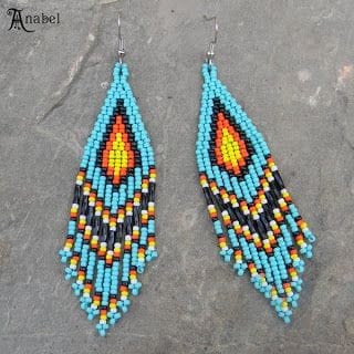 Beautiful Earrings Handmade in Ecuador by Sitlaly Jewelry 3f10